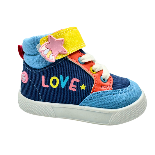 Tenis Bubble Gummers Niña Con Olor A Chicle Suela Ligera Con Cinta Y Velcro Cómodo