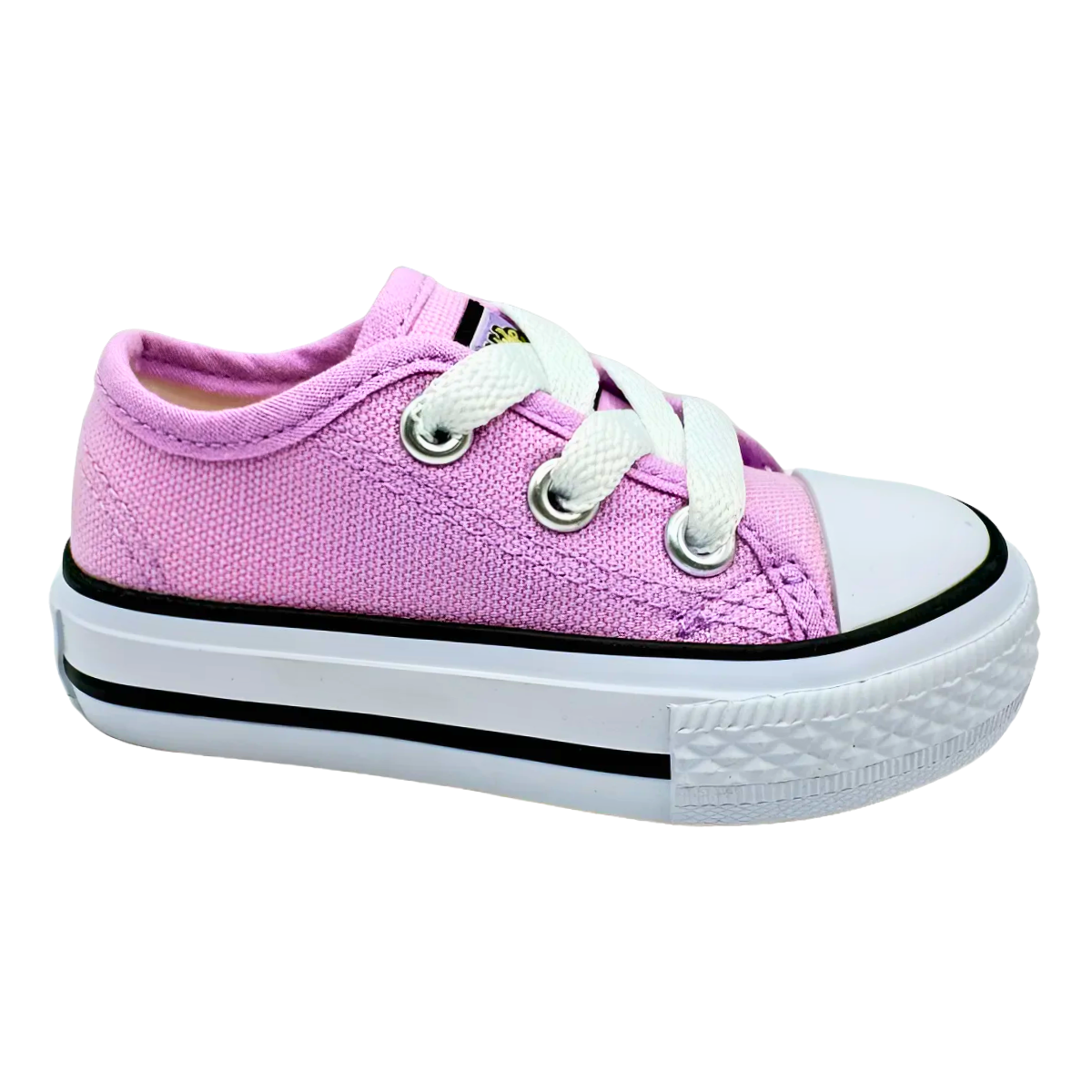 Tenis Para Niña Bubble Gummers De Tela Lila Agujetas Cómodos