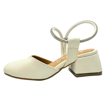 Zapatilla Niña Tacón Elegante Formal Para Fiesta