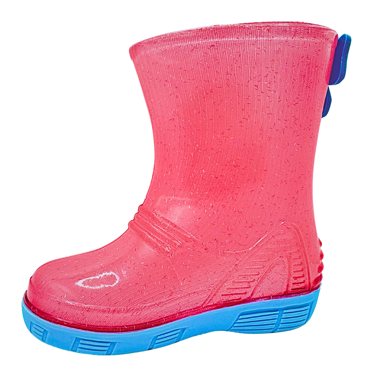 Bota De Lluvia Para Niña Sandak Rosa Unicornio Resistente