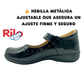 Zapato Escolar Rilo Niña Charol Negro Con Hebilla Mod. 9013