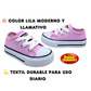 Tenis Para Niña Bubble Gummers De Tela Lila Agujetas Cómodos