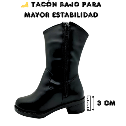 Bota Vaquera Para Niña Diseño Coqueto Detalle De Estrella