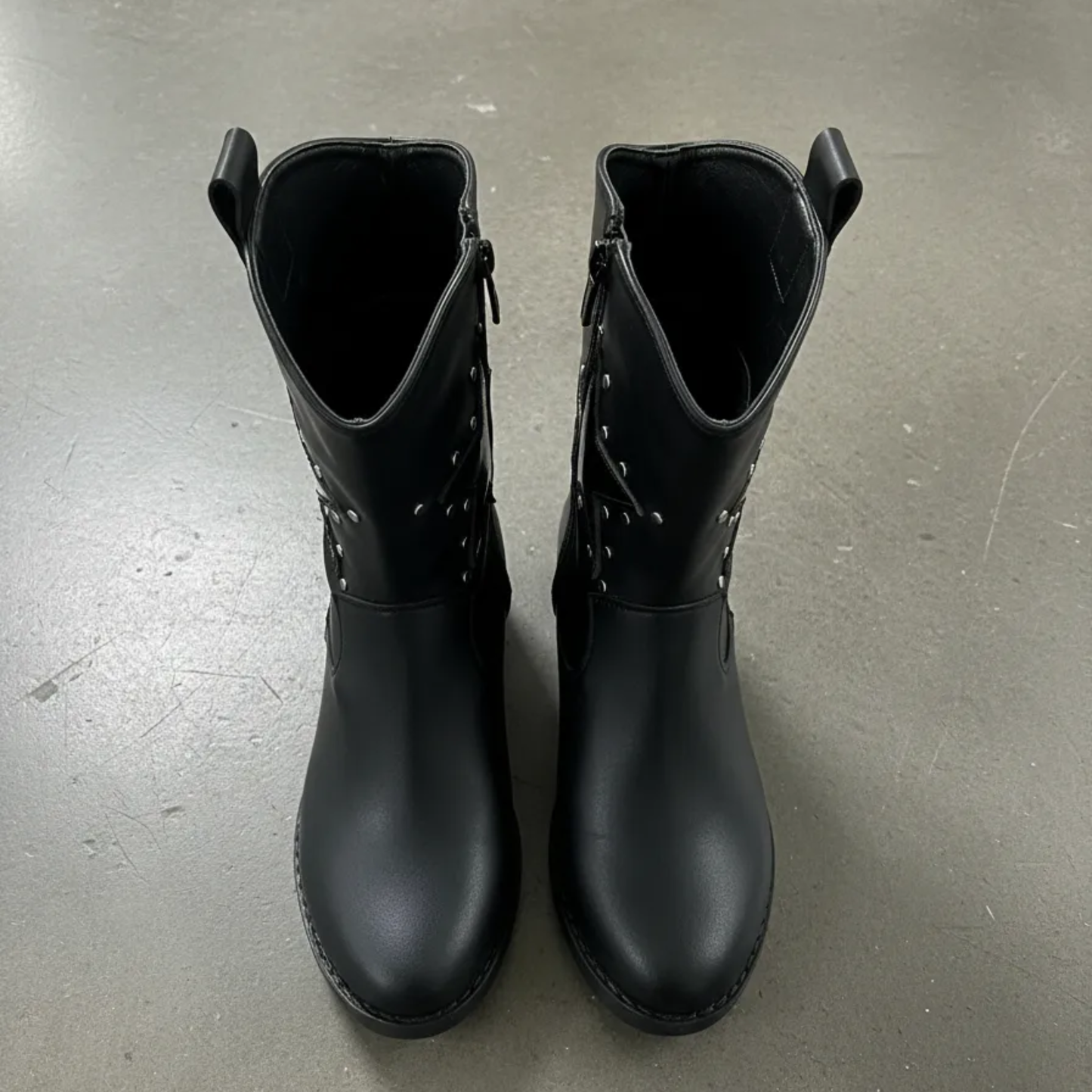 Bota Vaquera Para Niña Diseño Coqueto Detalle De Estrella