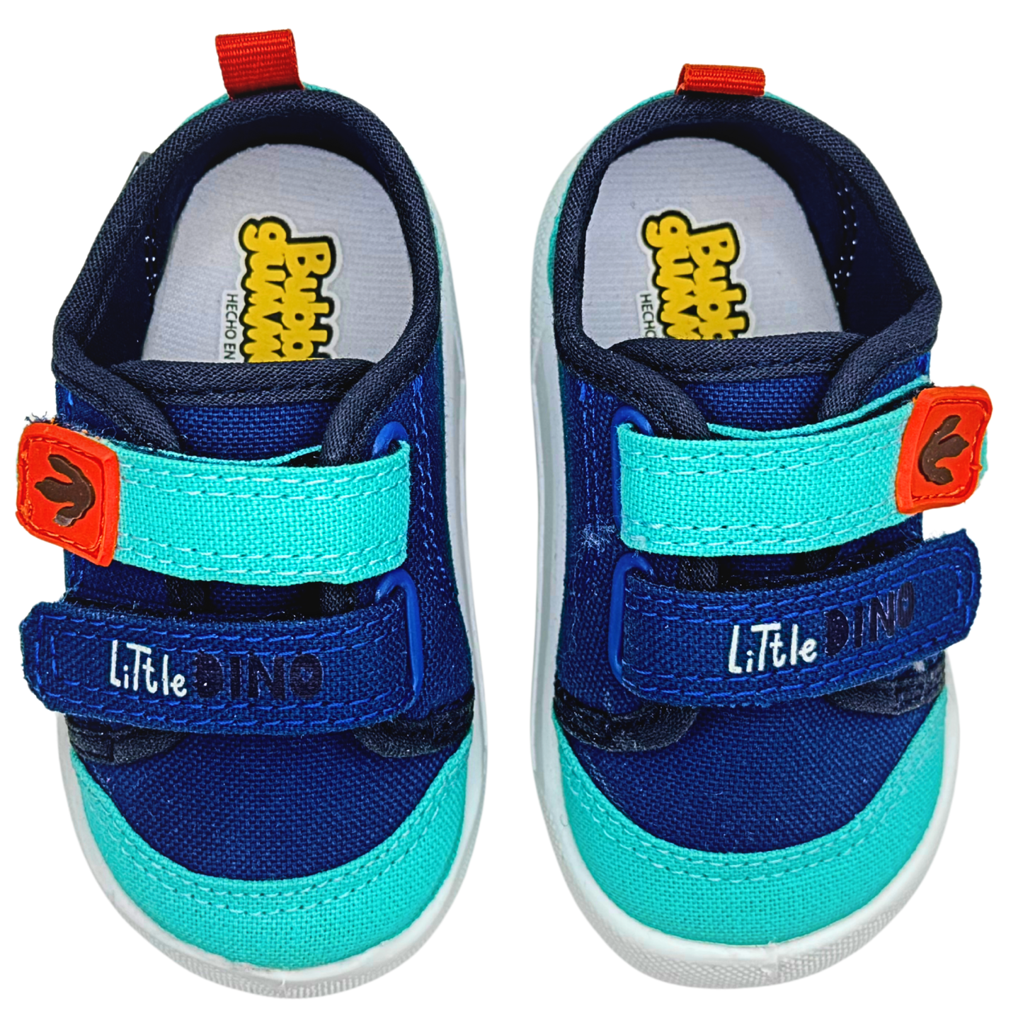 Tenis Niño Bubble Gummers Azul Velcro Cómodo Antiderrapante