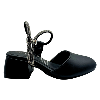 Zapatilla Niña Tacón Elegante Formal Para Fiesta