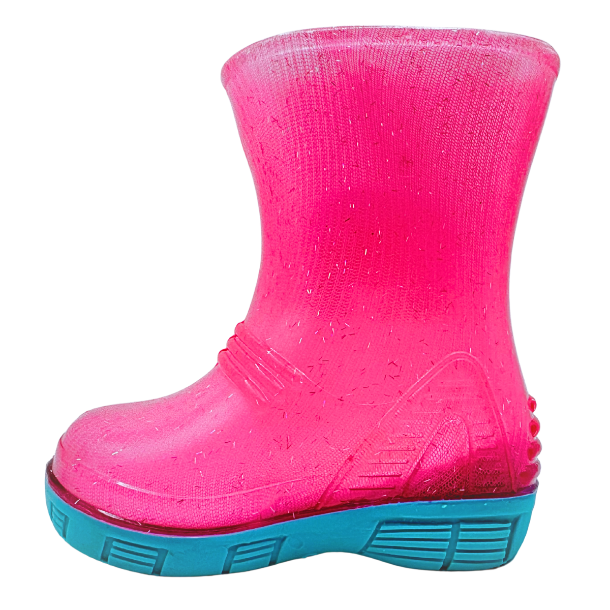 Bota De Lluvia Para Niña Bubble Gummers Rosa Antiderrapante